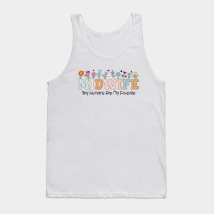 Funny Midwife Doula Midwifery Midwife Childbirth Appreciation Tank Top